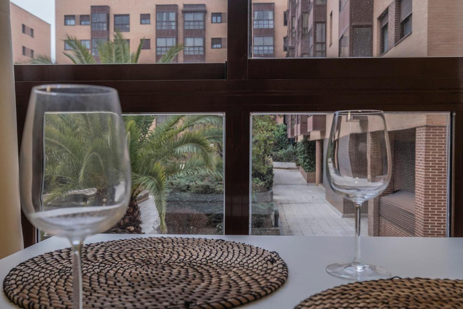 Apartamento Wanda Ifema Con Parking Y Piscina Madrid Buitenkant foto