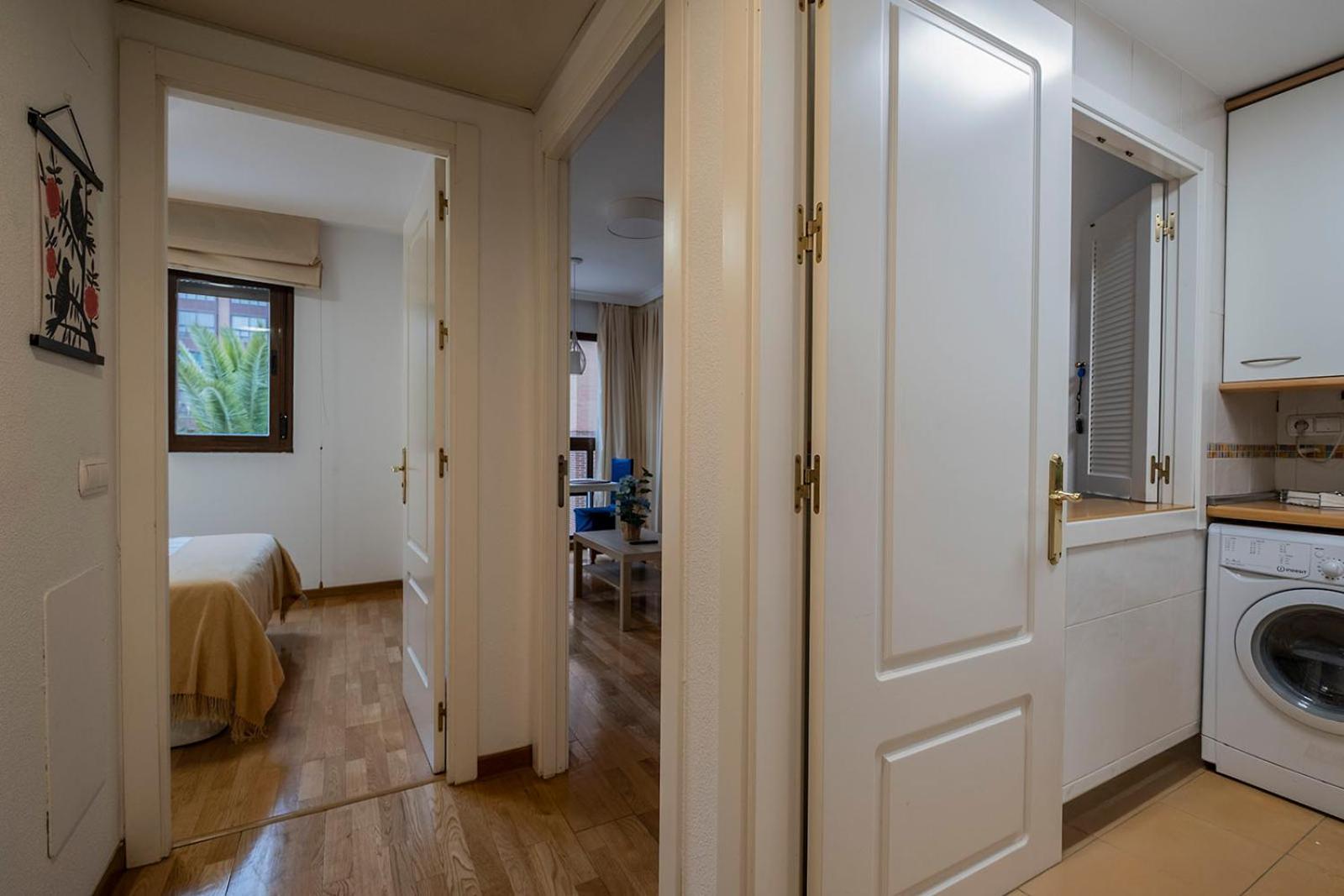 Apartamento Wanda Ifema Con Parking Y Piscina Madrid Buitenkant foto